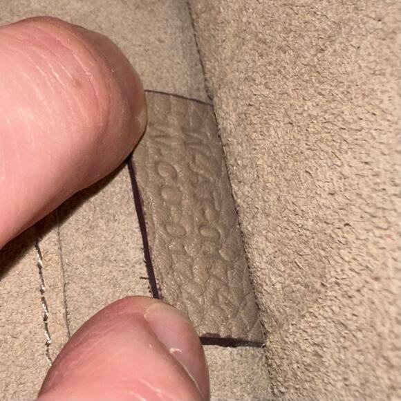 CELINE Luggage Nano Tote Bag Beige Pebbled Leather Handbag Crossbody - Picture 15 of 15